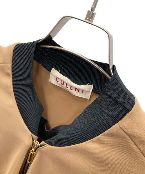 CULLNI（クルニ）CULLNI (クルニ) ハーフジップシャツ ゴールドジッププルオーバー カーキ×ブラック サイズ:1の古着・服飾アイテム