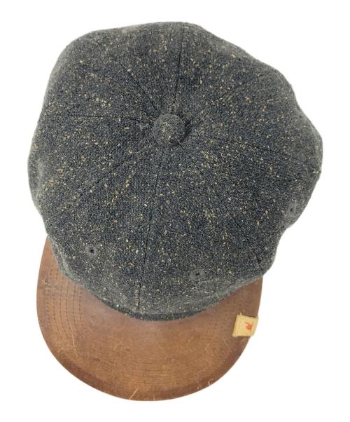 VISVIM（ビズビム）VISVIM (ビズビム) キャップ ブラック×ブラウン サイズ:実寸サイズにてご確認ください。の古着・服飾アイテム