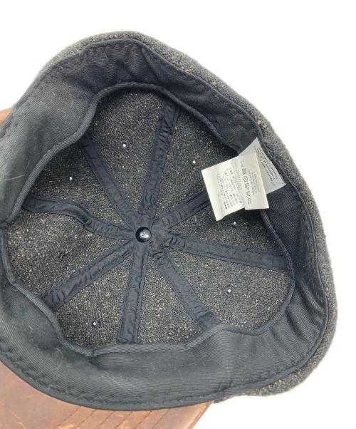 VISVIM（ビズビム）VISVIM (ビズビム) キャップ ブラック×ブラウン サイズ:実寸サイズにてご確認ください。の古着・服飾アイテム