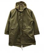 MARKAマーカ）の古着「ライナー付モッズコート」｜オリーブ