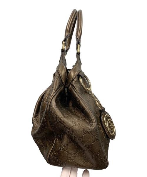 GUCCI（グッチ）GUCCI (グッチ) スーキーハンドバッグ 	グッチシマ サイズ:実寸サイズにてご確認ください。の古着・服飾アイテム