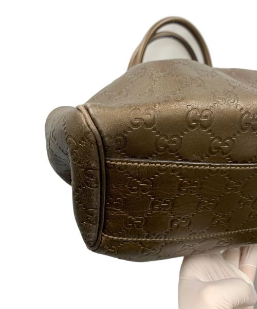 GUCCI（グッチ）GUCCI (グッチ) スーキーハンドバッグ 	グッチシマ サイズ:実寸サイズにてご確認ください。の古着・服飾アイテム