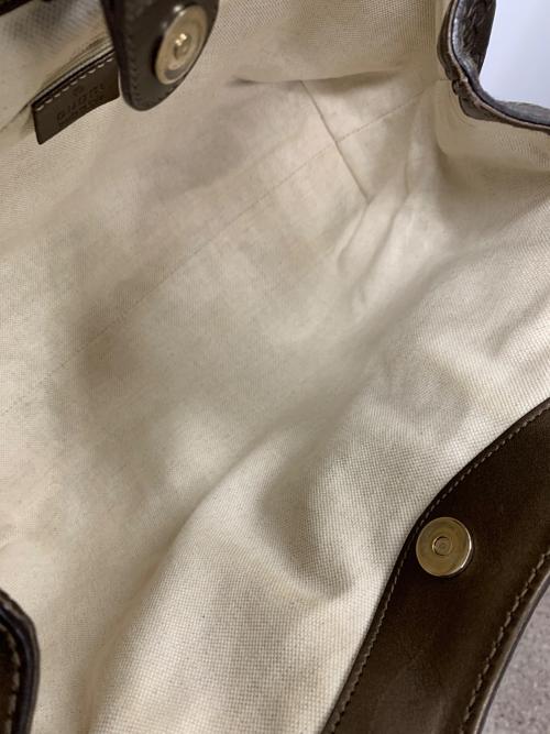 GUCCI（グッチ）GUCCI (グッチ) スーキーハンドバッグ 	グッチシマ サイズ:実寸サイズにてご確認ください。の古着・服飾アイテム
