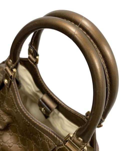GUCCI（グッチ）GUCCI (グッチ) スーキーハンドバッグ 	グッチシマ サイズ:実寸サイズにてご確認ください。の古着・服飾アイテム