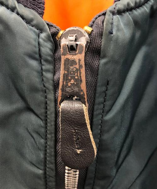 ALPHA INDUSTRIES（アルファインダストリーズ）ALPHA INDUSTRIES (アルファインダストリーズ) MA-1ジャケット グリーン サイズ:X-LARGEの古着・服飾アイテム