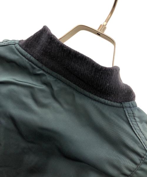 ALPHA INDUSTRIES（アルファインダストリーズ）ALPHA INDUSTRIES (アルファインダストリーズ) MA-1ジャケット グリーン サイズ:X-LARGEの古着・服飾アイテム
