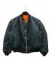 ALPHA INDUSTRIES（アルファインダストリーズ）の古着「MA-1ジャケット」｜グリーン