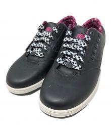 Timberland（ティンバーランド）の古着「ローカットスニーカー」｜ブラック×ピンク