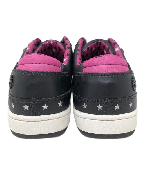 Timberland（ティンバーランド）Timberland (ティンバーランド) ローカットスニーカー ブラック×ピンク サイズ:10Wの古着・服飾アイテム