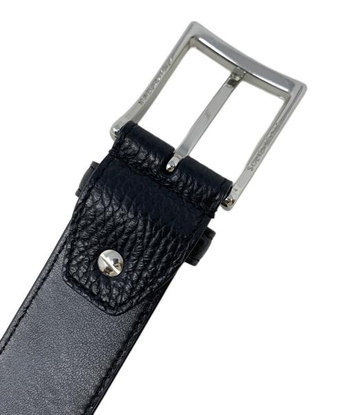 PIZZA STEFANO（ピッツァ ステファノ）PIZZA STEFANO (ピッツァ ステファノ) レザーベルト ブラック サイズ:105の古着・服飾アイテム