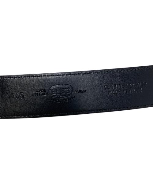 PIZZA STEFANO（ピッツァ ステファノ）PIZZA STEFANO (ピッツァ ステファノ) レザーベルト ブラック サイズ:105の古着・服飾アイテム