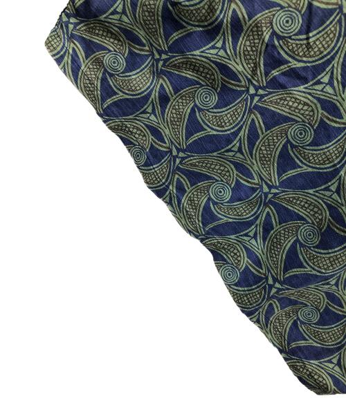 Patagonia（パタゴニア）Patagonia (パタゴニア) 半袖シャツ グリーン×ブルー サイズ:Sの古着・服飾アイテム