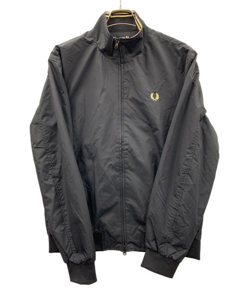 FRED PERRY（フレッドペリー）FRED PERRY (フレッドペリー) ナイロンジャケット The Brentham Jacket（ザ・ブレンサム・ジャケット） ブラック サイズ:Mの古着・服飾アイテム