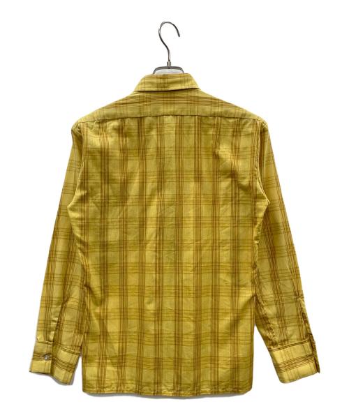 PERMANENT PRESS（パーマネントプレス）PERMANENT PRESS (パーマネントプレス) 長袖シャツ イエロー サイズ:Mの古着・服飾アイテム