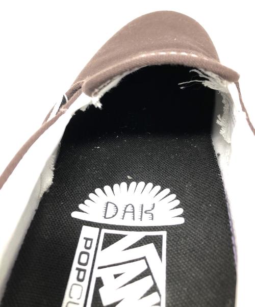 VANS（ヴァンズ）VANS (ヴァンズ) DAKOTA ROCHE BMX SLIP-ON BROWN WHITE(ダコタローチBMXスリッポンブラウンホワイト) ブラウン サイズ:25.5cmの古着・服飾アイテム