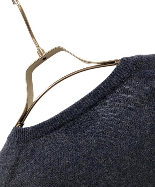 FEDELI（フェデーリ）FEDELI (フェデーリ) Vネックニット ネイビー サイズ:48の古着・服飾アイテム