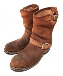 RED WING（レッドウィング）の古着「エンジニアブーツ」｜ブラウン