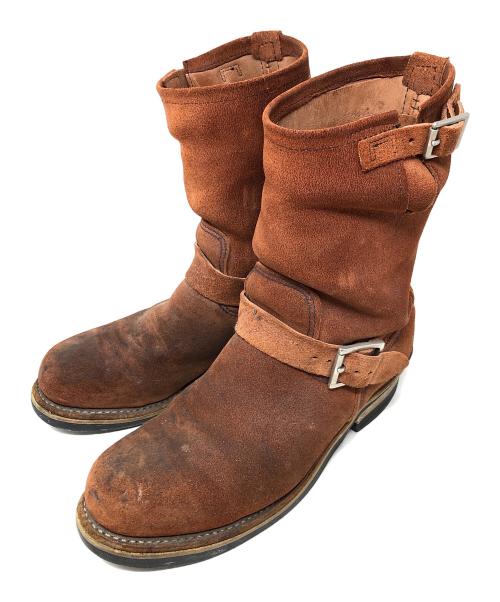 RED WING（レッドウィング）RED WING (レッドウィング) エンジニアブーツ ブラウン サイズ:実寸サイズにてご確認ください。の古着・服飾アイテム