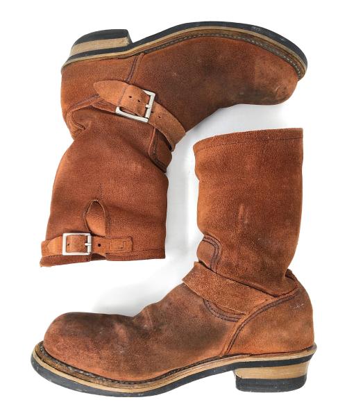 RED WING（レッドウィング）RED WING (レッドウィング) エンジニアブーツ ブラウン サイズ:実寸サイズにてご確認ください。の古着・服飾アイテム