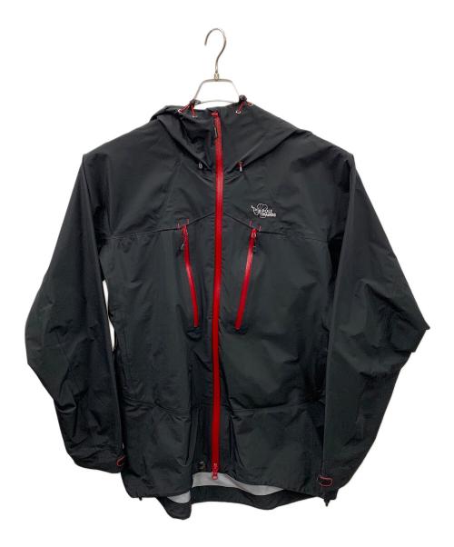 POLEWARDS（ポールワーズ）POLEWARDS (ポールワーズ) マウンテンパーカー ALPINE PEAKS DF JACKET（アルパインピークス デュアルフォース ジャケット） ブラック×レッド サイズ:XXLの古着・服飾アイテム