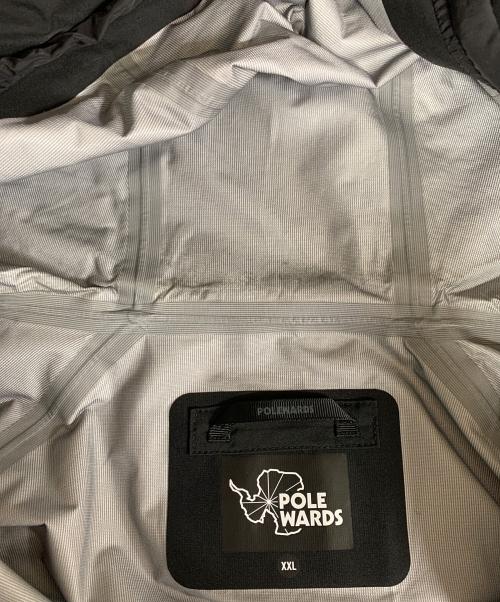 POLEWARDS（ポールワーズ）POLEWARDS (ポールワーズ) マウンテンパーカー ALPINE PEAKS DF JACKET（アルパインピークス デュアルフォース ジャケット） ブラック×レッド サイズ:XXLの古着・服飾アイテム