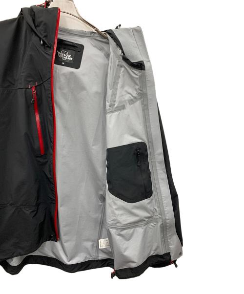 POLEWARDS（ポールワーズ）POLEWARDS (ポールワーズ) マウンテンパーカー ALPINE PEAKS DF JACKET（アルパインピークス デュアルフォース ジャケット） ブラック×レッド サイズ:XXLの古着・服飾アイテム