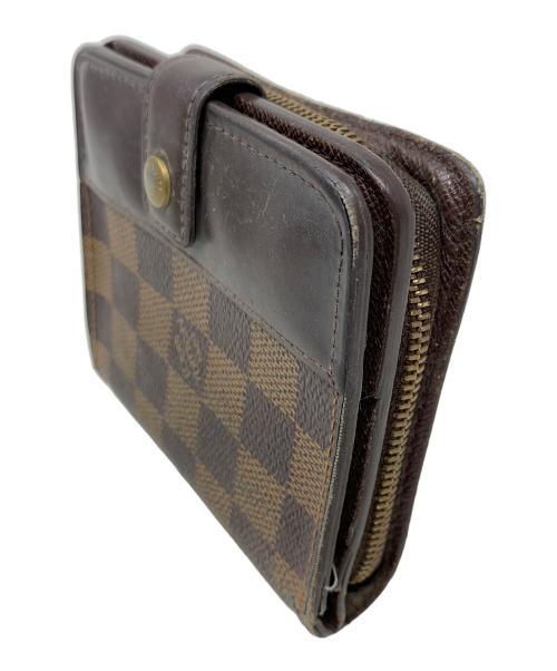 LOUIS VUITTON（ルイ ヴィトン）LOUIS VUITTON (ルイ ヴィトン) 2つ折り財布 ダミエ コンパクトジップ サイズ:実寸サイズにてご確認ください。の古着・服飾アイテム