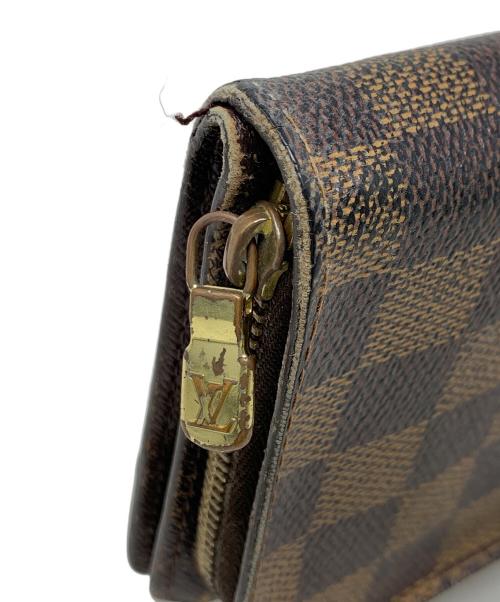 LOUIS VUITTON（ルイ ヴィトン）LOUIS VUITTON (ルイ ヴィトン) 2つ折り財布 ダミエ コンパクトジップ サイズ:実寸サイズにてご確認ください。の古着・服飾アイテム
