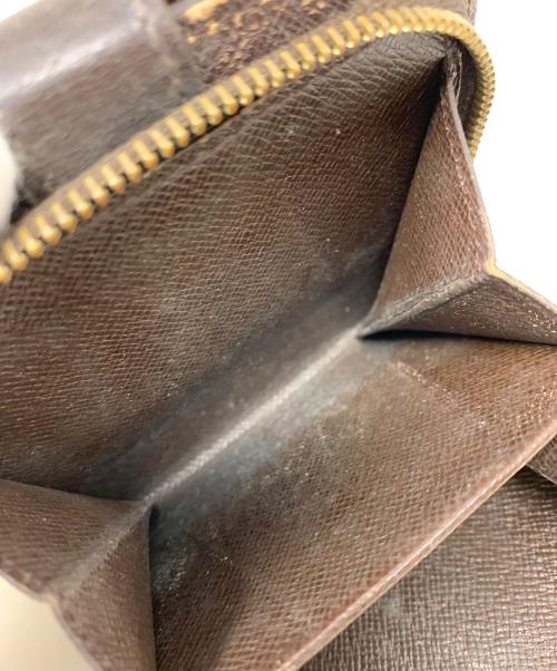 LOUIS VUITTON（ルイ ヴィトン）LOUIS VUITTON (ルイ ヴィトン) 2つ折り財布 ダミエ コンパクトジップ サイズ:実寸サイズにてご確認ください。の古着・服飾アイテム