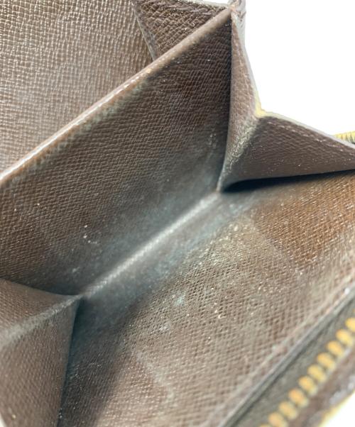 LOUIS VUITTON（ルイ ヴィトン）LOUIS VUITTON (ルイ ヴィトン) 2つ折り財布 ダミエ コンパクトジップ サイズ:実寸サイズにてご確認ください。の古着・服飾アイテム