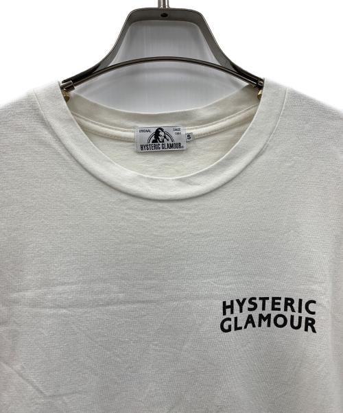 Hysteric Glamour（ヒステリックグラマー）Hysteric Glamour (ヒステリックグラマー) Tシャツ ホワイト サイズ:Sの古着・服飾アイテム