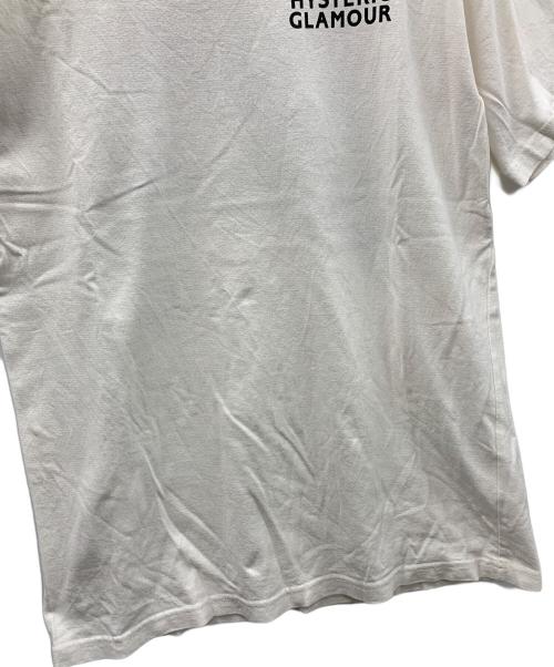 Hysteric Glamour（ヒステリックグラマー）Hysteric Glamour (ヒステリックグラマー) Tシャツ ホワイト サイズ:Sの古着・服飾アイテム