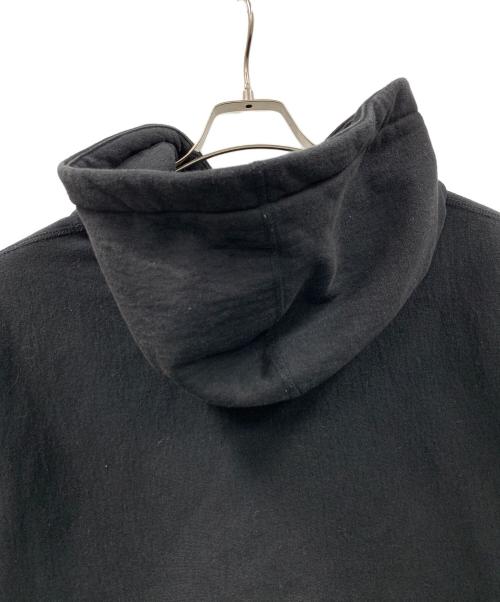 SUPREME（シュプリーム）SUPREME (シュプリーム) プルオーバーパーカー capital hooded sweatshirt（キャピタル フーデッド スウェットシャツ） ブラック サイズ:Mの古着・服飾アイテム
