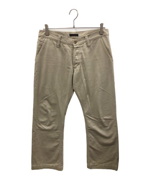FULLCOUNT（フルカウント）FULLCOUNT (フルカウント) ワークパンツ ベージュ サイズ:Sの古着・服飾アイテム
