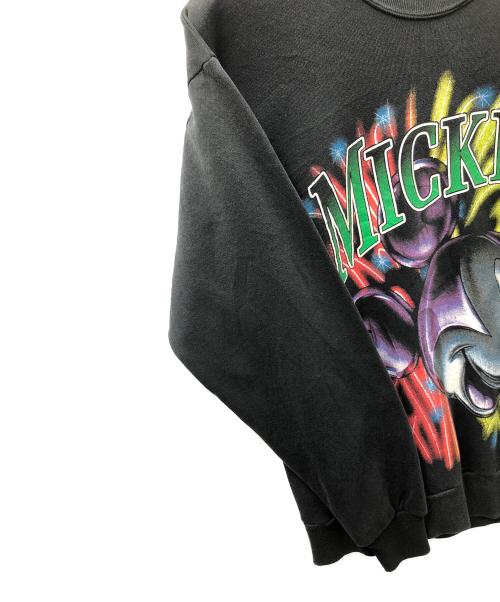 DISNEY（ディズニー）DISNEY (ディズニー) スウェット ブラック サイズ:MEDIUMの古着・服飾アイテム