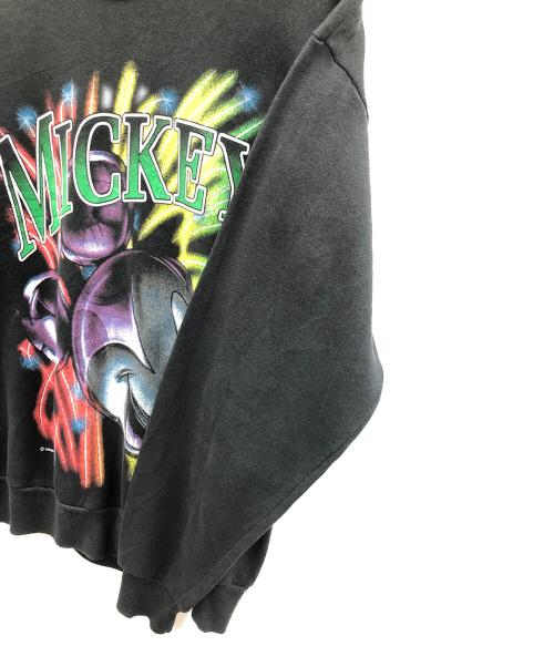 DISNEY（ディズニー）DISNEY (ディズニー) スウェット ブラック サイズ:MEDIUMの古着・服飾アイテム