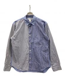 COMME des GARCONS（コムデギャルソン）の古着「長袖シャツ」｜ブルー
