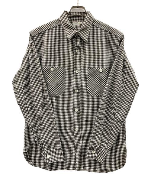 WAREHOUSE&CO（ウエアハウス）WAREHOUSE&CO (ウエアハウス) 長袖シャツ DUCK DIGGER（ダックディガー） ブラック サイズ:38の古着・服飾アイテム