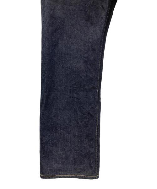 VISVIM（ビズビム）VISVIM (ビズビム) デニムパンツ SOCIAL SCULPTURE 00 UNWSD N.D.（ソーシャル スカルプチャー ゼロゼロ アンウォッシュド エヌディー） ネイビー サイズ:実寸サイズにてご確認ください。の古着・服飾アイテム