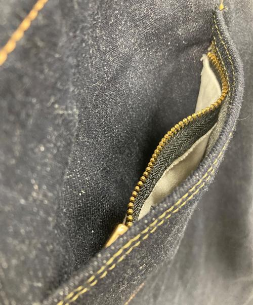 VISVIM（ビズビム）VISVIM (ビズビム) デニムパンツ SOCIAL SCULPTURE 00 UNWSD N.D.（ソーシャル スカルプチャー ゼロゼロ アンウォッシュド エヌディー） ネイビー サイズ:実寸サイズにてご確認ください。の古着・服飾アイテム
