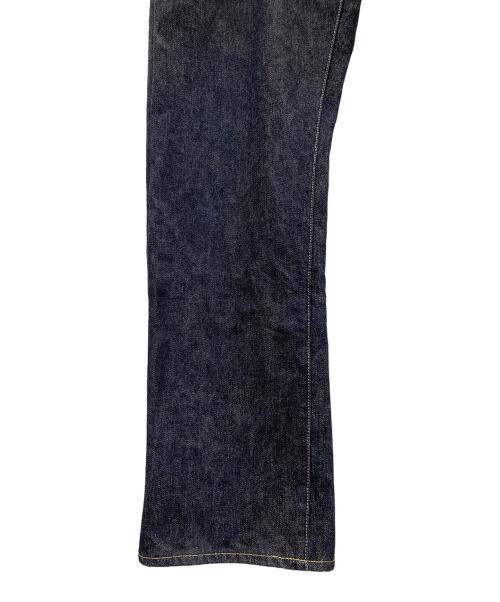 VISVIM（ビズビム）VISVIM (ビズビム) デニムパンツ SOCIAL SCULPTURE 01 SLIM RAW（ソーシャルスカルプチャー ゼロワン スリム ロウ） ネイビー サイズ:W34×L30の古着・服飾アイテム