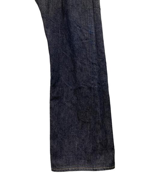 VISVIM（ビズビム）VISVIM (ビズビム) デニムパンツ SOCIAL SCULPTURE 01 SLIM RAW（ソーシャルスカルプチャー ゼロワン スリム ロウ） ネイビー サイズ:W34×L30の古着・服飾アイテム