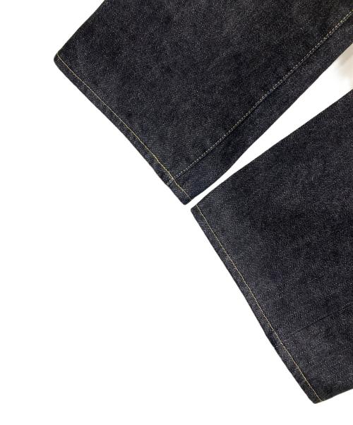 VISVIM（ビズビム）VISVIM (ビズビム) デニムパンツ SOCIAL SCULPTURE 01 SLIM RAW（ソーシャルスカルプチャー ゼロワン スリム ロウ） ネイビー サイズ:W34×L30の古着・服飾アイテム