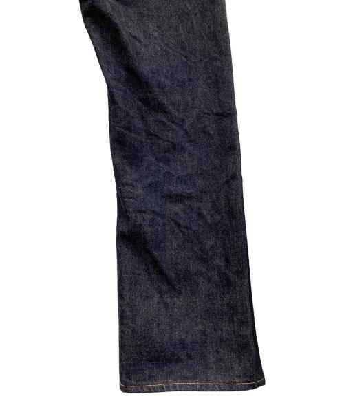 VISVIM（ビズビム）VISVIM (ビズビム) デニムパンツ SOCIAL SCULPTURE 01 SLIM RAW（ソーシャルスカルプチャー ゼロワン スリム ロウ） ネイビー サイズ:W34×L30の古着・服飾アイテム