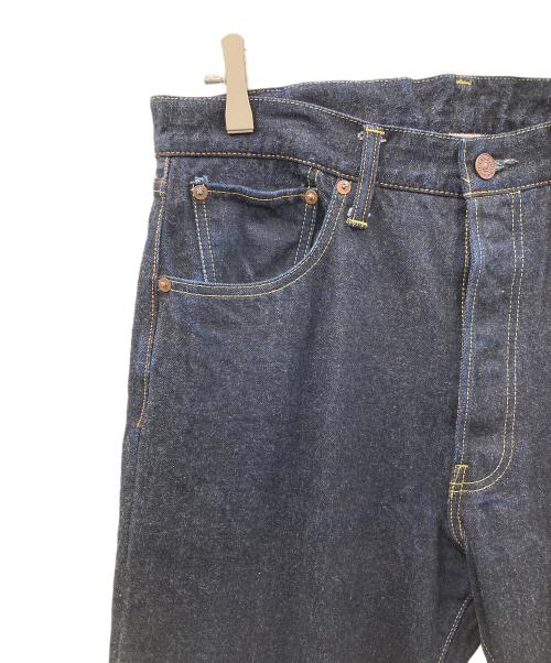 VISVIM（ビズビム）VISVIM (ビズビム) デニムパンツ SOCIAL SCULPTURE 01 RAW（ソーシャル スカルプチャー ゼロワン ロウ） インディゴ サイズ:W34×L30の古着・服飾アイテム
