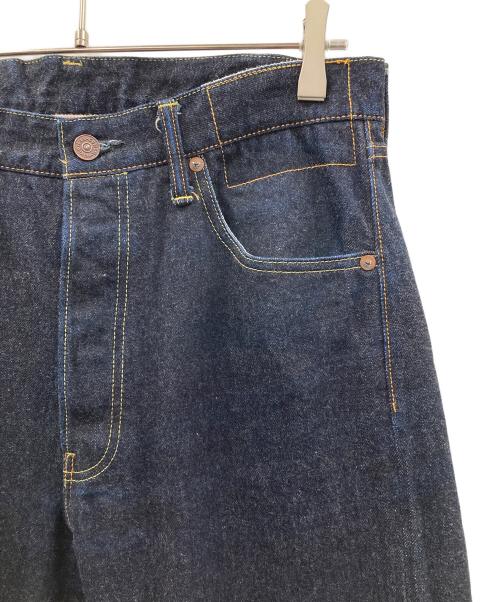 VISVIM（ビズビム）VISVIM (ビズビム) デニムパンツ SOCIAL SCULPTURE 01 RAW（ソーシャル スカルプチャー ゼロワン ロウ） インディゴ サイズ:W34×L30の古着・服飾アイテム