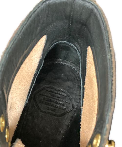 VISVIM（ビズビム）VISVIM (ビズビム) ショートブーツ VIRGIL CAP-FOLK（バージル キャップ フォルク） ブラック サイズ:M9の古着・服飾アイテム