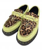 Dr.Martensドクターマーチン）の古着「ローファー ADRIAN BONE SNAFFLE（エイドリアン ボーンスナッフル）」｜黄緑