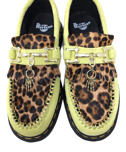 Dr.Martens（ドクターマーチン）Dr.Martens (ドクターマーチン) ローファー ADRIAN BONE SNAFFLE（エイドリアン ボーンスナッフル） 黄緑 サイズ:UK 4の古着・服飾アイテム