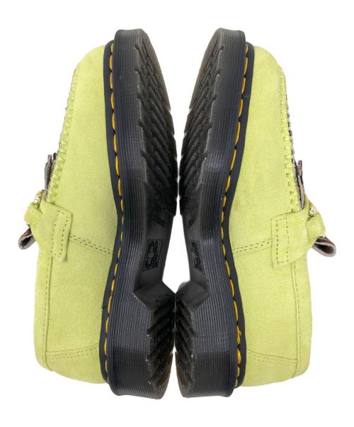 Dr.Martens（ドクターマーチン）Dr.Martens (ドクターマーチン) ローファー ADRIAN BONE SNAFFLE（エイドリアン ボーンスナッフル） 黄緑 サイズ:UK 4の古着・服飾アイテム